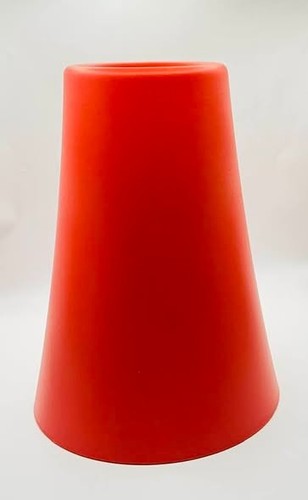 Ikea vase pvc rouge/orange