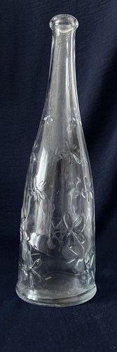Vase bouteille verre - vase,