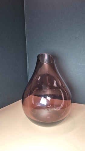 Vase verre améthyste - vase,