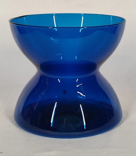 Vase bleu diabolo design anne - vase,