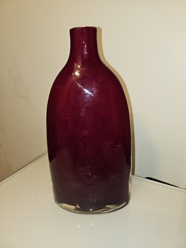 Vase verre souflé - verre,